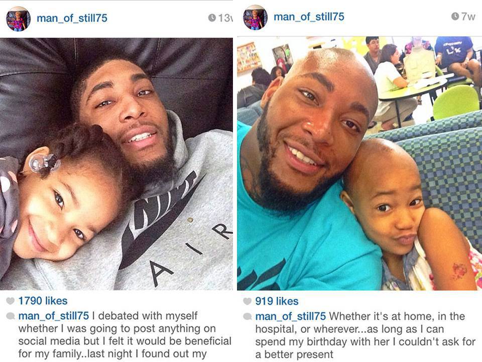 NFL Player Starts Season On The Bench With His Daughter