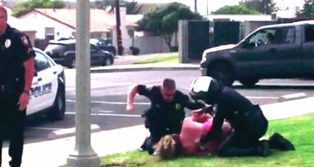 Cops Beat Mom In Front Of Children, Over Seatbelt Violation